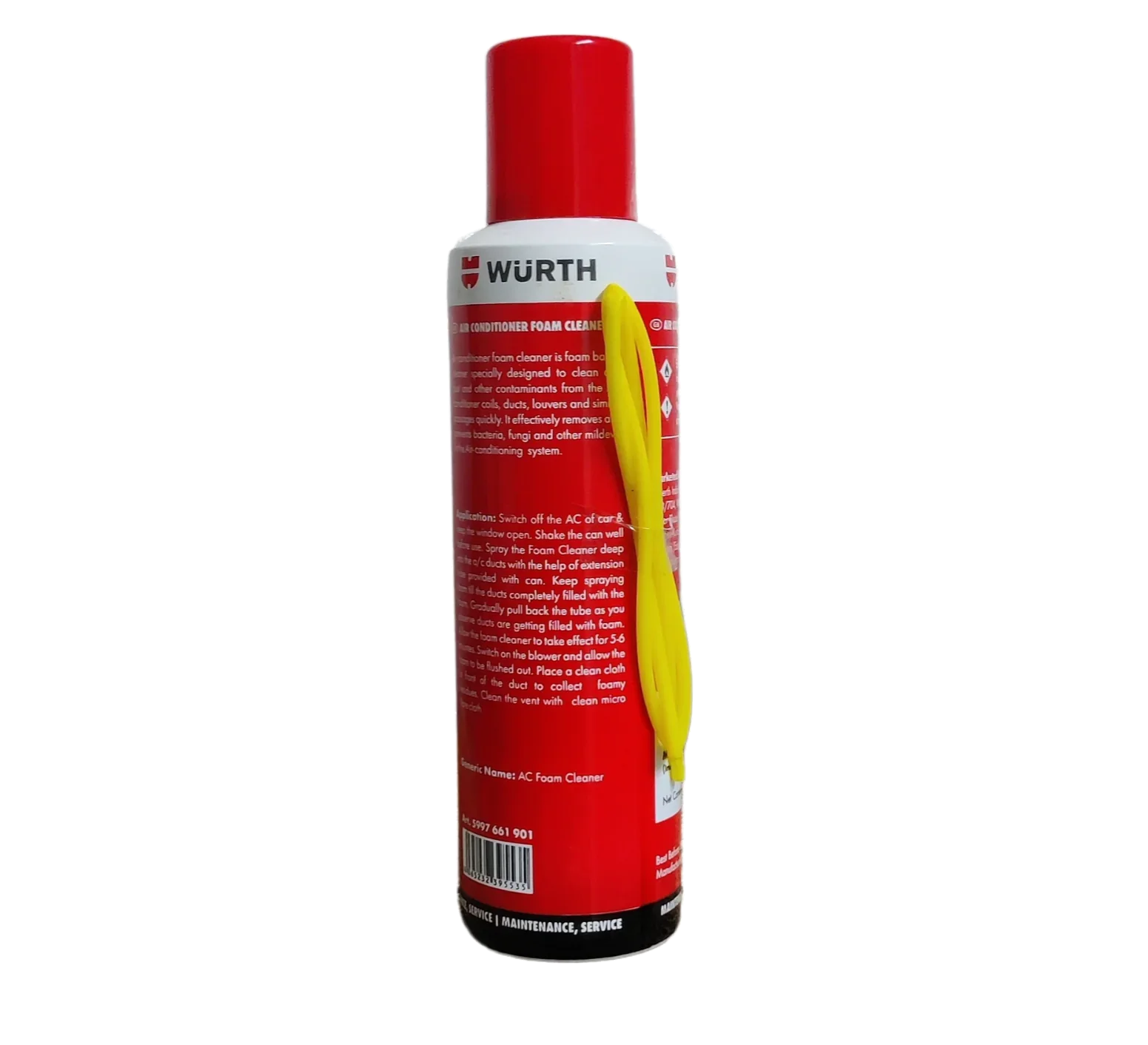 Wurth AC Foam cleaner (250ml) - Biker.Store - www.biker.store
