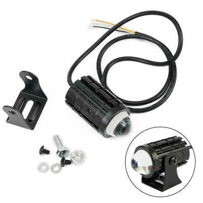 Spotlight Foglight 1Pcs LED Motorcycle Fog Light Driving Spot Lamp Yellow/White (8V-80V,30 Watt) - Biker.Store - www.biker.store