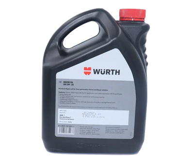 Wurth Fully Synthetic 5W-30 Engine Oil (3.5L) - Biker.Store - www.biker.store