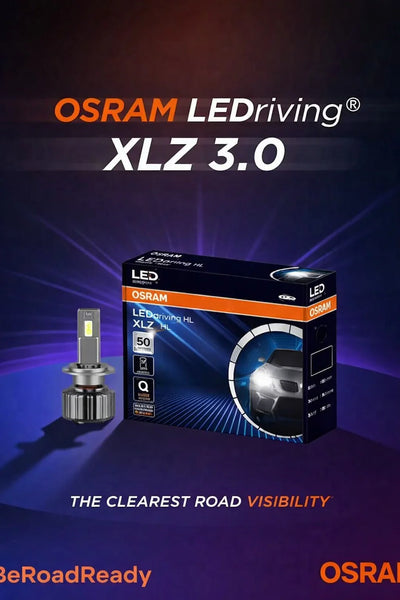OSRAM HB3/HB4 9005/9006 LED Headlight Bulb, 50W, Pair - Biker.Store - www.biker.store