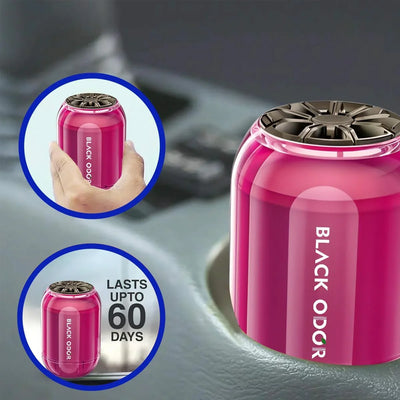BLACK ODOR BO-8 Rose Dew Big Size Car Air Freshener – Long-Lasting Natural Oil-Based Fragrance for Car, Home & Office - Biker.Store - www.biker.store