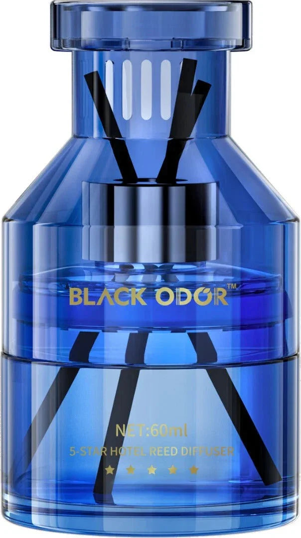 BLACK ODOR BO-12 Shangir-La Car Air Freshener | Natural Long-Lasting Fragrance for Car, Home & Office - Biker.Store - www.biker.store