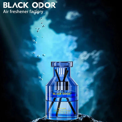 BLACK ODOR BO-12 Shangir-La Car Air Freshener | Natural Long-Lasting Fragrance for Car, Home & Office - Biker.Store - www.biker.store