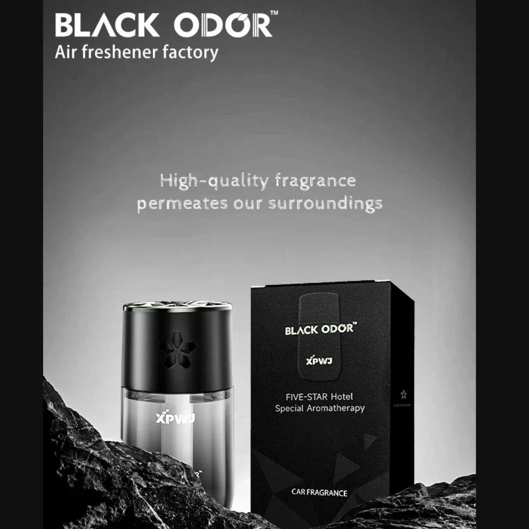 BLACK ODOR BO-13 Gardenia Car Air Freshener | Natural Long-Lasting Fragrance for Car, Home & Office - Biker.Store - www.biker.store