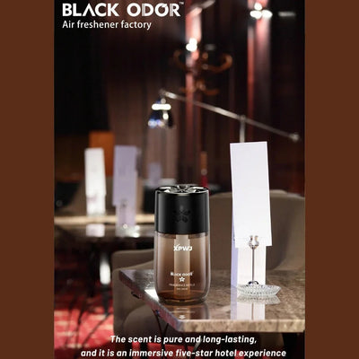 BLACK ODOR BO-13 Ritz Carlton Car Air Freshener | Natural Long-Lasting Fragrance for Car, Home & Office - Biker.Store - www.biker.store