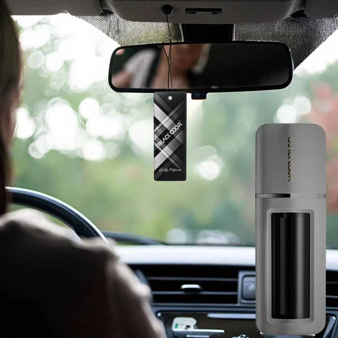 BLACK ODOR BO-33 Power & Grace Car Air Freshener | Natural Long-Lasting Power & Grace Fragrance for Car, Home & Office - Biker.Store - www.biker.store