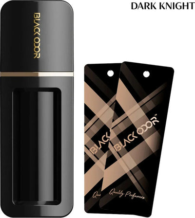 BLACK ODOR BO-33 Dark Knight Car Air Freshener | Natural Long-Lasting Dark Knight Fragrance for Car, Home & Office - Biker.Store - www.biker.store