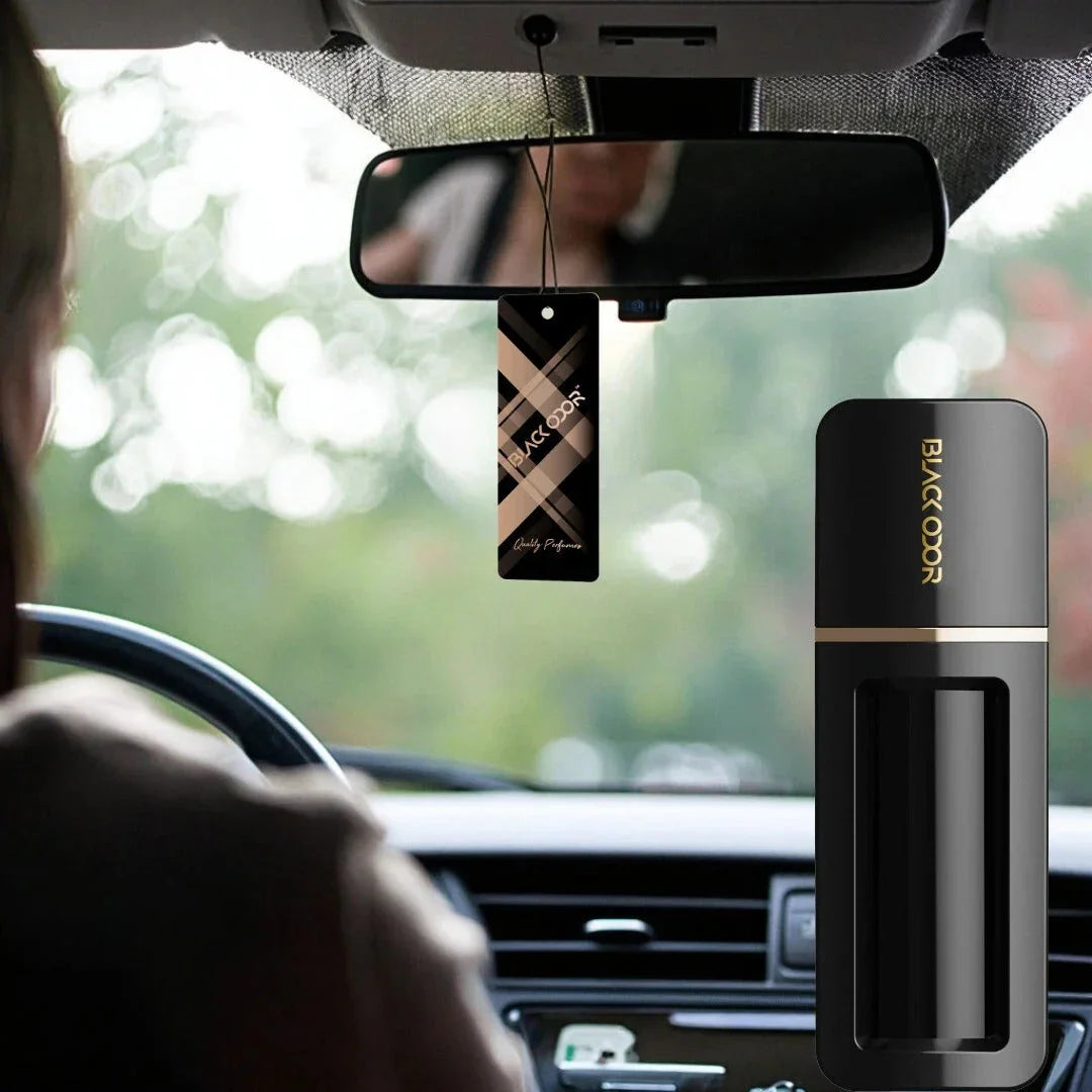 BLACK ODOR BO-33 Dark Knight Car Air Freshener | Natural Long-Lasting Dark Knight Fragrance for Car, Home & Office - Biker.Store - www.biker.store