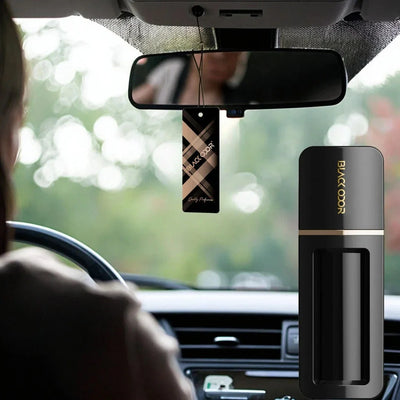 BLACK ODOR BO-33 Dark Knight Car Air Freshener | Natural Long-Lasting Dark Knight Fragrance for Car, Home & Office - Biker.Store - www.biker.store