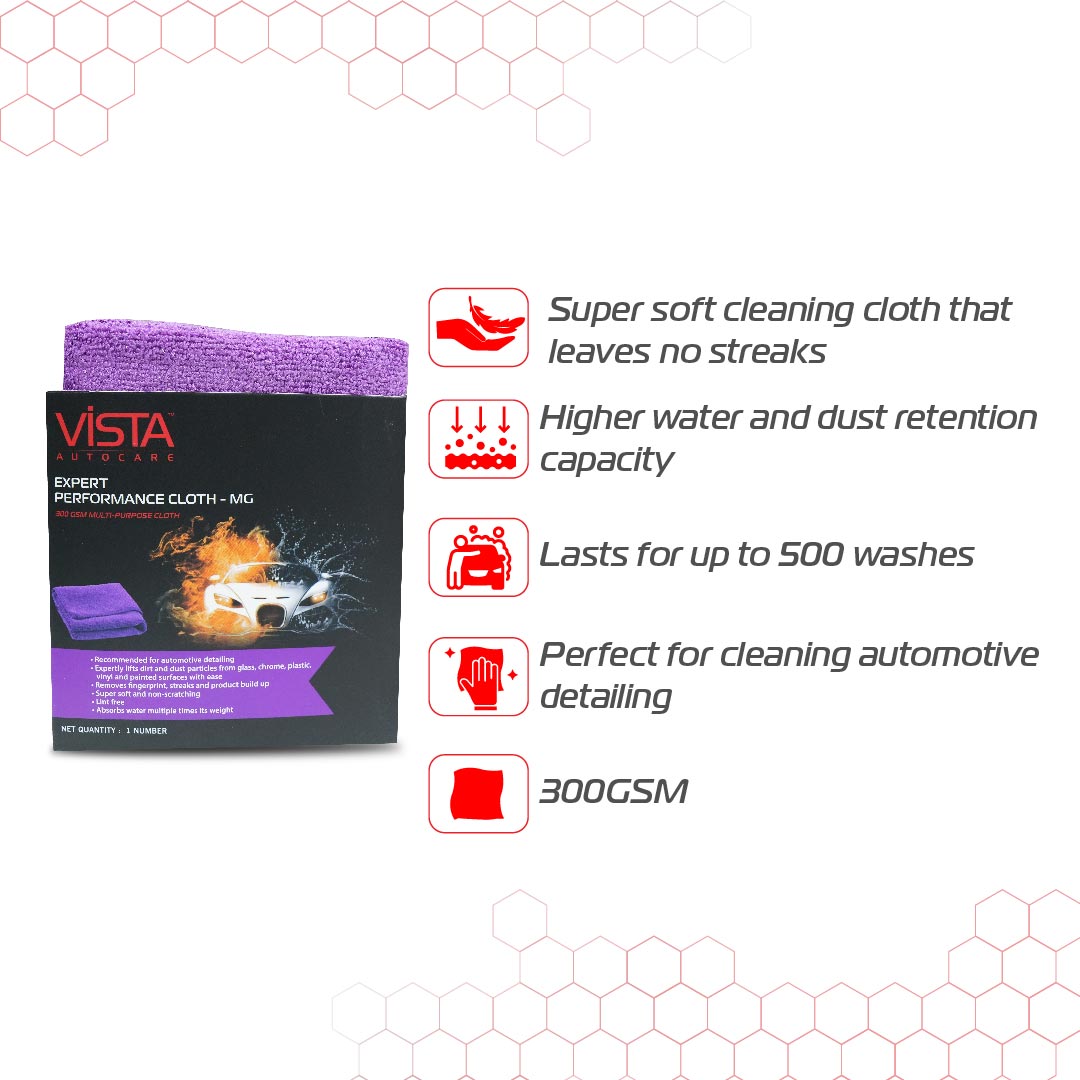 Vista Expert Performance Microfiber Cloth MG - Biker.Store - www.biker.store