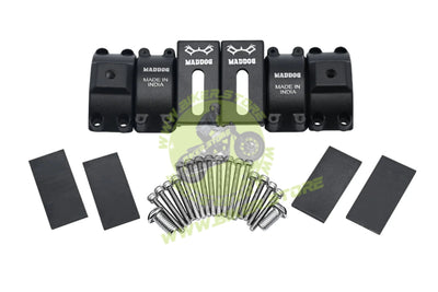Maddog Universal Light Mounts (16mm-38mm) - Biker.Store - www.biker.store