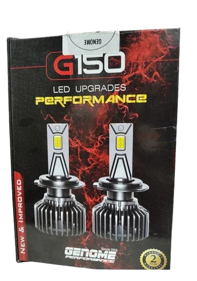 GENOME G150 Series Car LED Headlights 150 Watt (Set of 2) - Biker.Store - www.biker.store