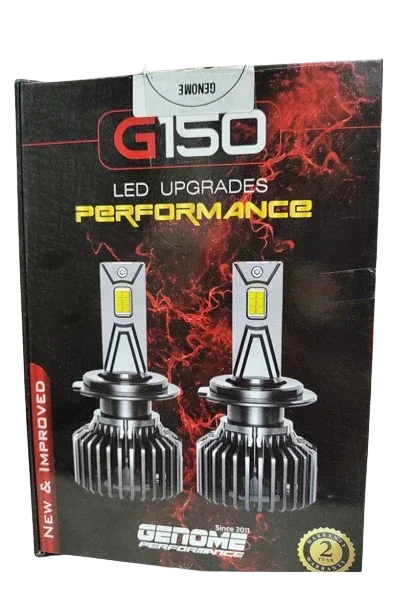 GENOME G150 Series Car LED Headlights 150 Watt (Set of 2) - Biker.Store - www.biker.store