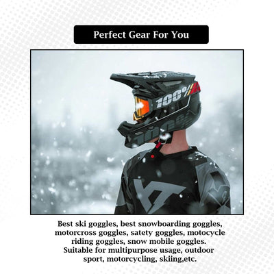 100% Goggle Color (100% Goggle Grey-Black) - Biker.Store - www.biker.store