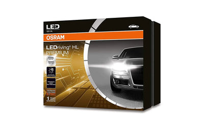 OSRAM H4 LED Headlight Bulb, 25W, 6000K, (*Single Pc Only) - Biker.Store - www.biker.store