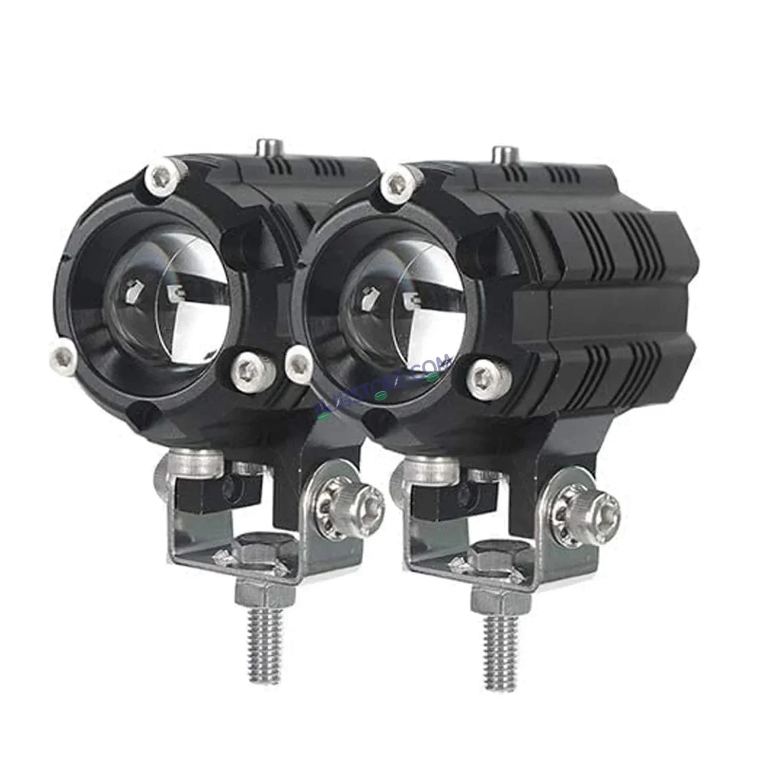 LIUHJG LIU HJG Heavy Mini Drive with Canbus LED Fog Light Bulb Lamp For Cars and Motorcycles Dual Color (White & Yellow) With Cooling Fan 2Pcs with Canbus Wiring - Biker.Store - www.biker.store