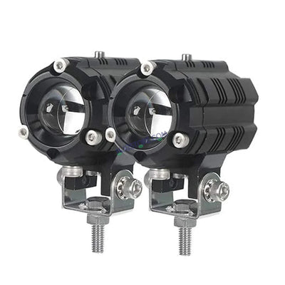 LIUHJG LIU HJG Heavy Mini Drive with Canbus LED Fog Light Bulb Lamp For Cars and Motorcycles Dual Color (White & Yellow) With Cooling Fan 2Pcs with Canbus Wiring - Biker.Store - www.biker.store