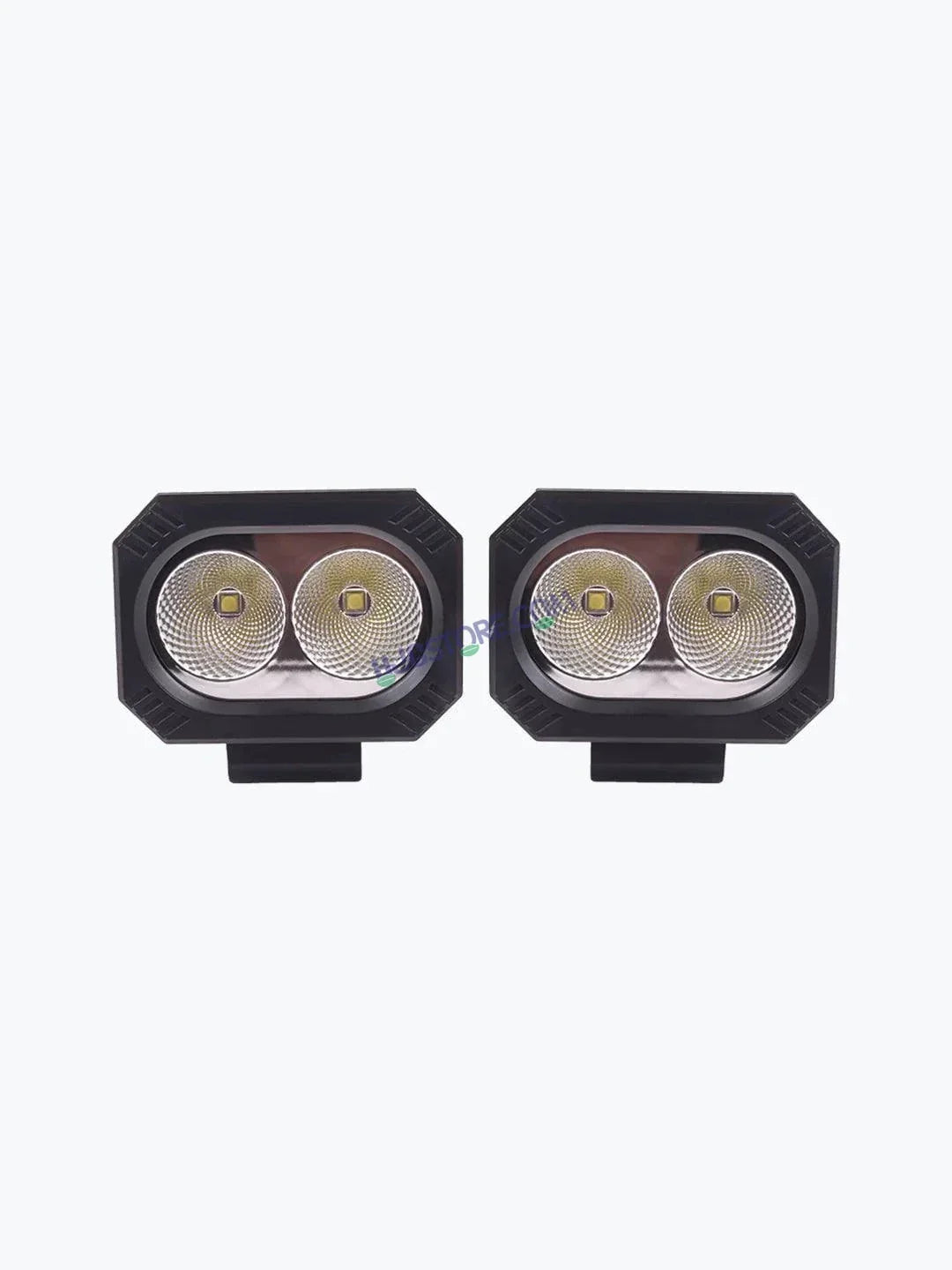 HJG 2 LED CREE 4 Inch Fog Light 100W 20000 Lumens Fog Light 2 LED CREE 2pc Foglight Spread Light Fog 100W with 20000 Lumens Brightness Foglight Ultra Wide Intensity LED Fog Lights 2 LED CREE (100W) Universal For All Cars & Bikes LIU HJG 2 LED CREE 4 Inch - Biker.Store - www.biker.store