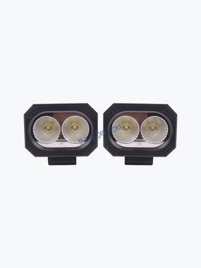HJG 2 LED CREE 4 Inch Fog Light 100W 20000 Lumens Fog Light 2 LED CREE 2pc Foglight Spread Light Fog 100W with 20000 Lumens Brightness Foglight Ultra Wide Intensity LED Fog Lights 2 LED CREE (100W) Universal For All Cars & Bikes LIU HJG 2 LED CREE 4 Inch - Biker.Store - www.biker.store