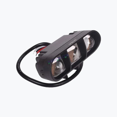 HJG 3 LED Lens Heavy 60W Fog Light White Yellow for Bikes and Cars High Power, Heavy clamp and Strong aluminum. (3 LED Fog Single Pc) White, Yellow 60W HJG - Biker.Store - www.biker.store