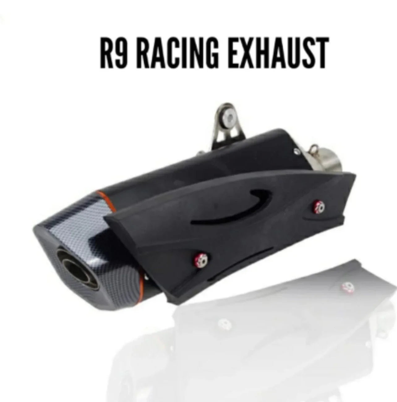 Universal Bike Silencer Slip-on Exhaust for All Bikes | R9 Racing Generation/R-9 Model Bike Silencer for All Bikes/Motorcycle - Biker.Store - www.biker.store