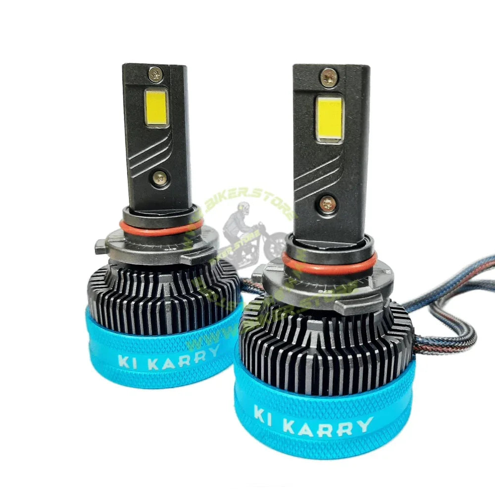 Ki Karry 300 WATTS LED Car Headlight Bulb, White Light, (Pack of 2 with 12 months Warranty) (H8/H9/H11/H16 Fitting) - Biker.Store - www.biker.store
