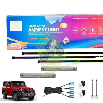 Ambient Lighting Solution for Mahindra Thar with App and Remote control - Biker.Store - www.biker.store
