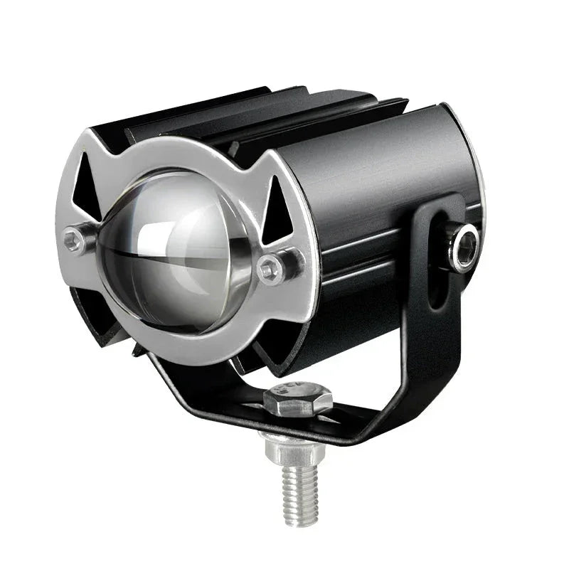 ORIGINAL 40W Yellow/White Motorcycle Mini Driving Fog Light 15000LM High/Low Beam Motorcycle Spot Light (Pack of 1) - Biker.Store - www.biker.store