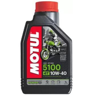 Motul Engine Oil 5100 10W-40 4T (1L) - Biker.Store - www.biker.store