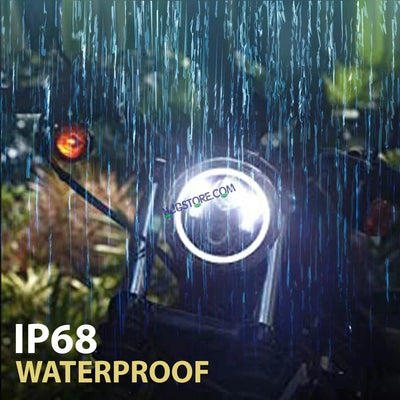 HJG Genuine Full Ring 5.75 Inch LED Headlight with Spotless and Bright DRL Fits in Harley Davidson, Jeep 5.75" (12V-80V DC 75W) - Biker.Store - www.biker.store
