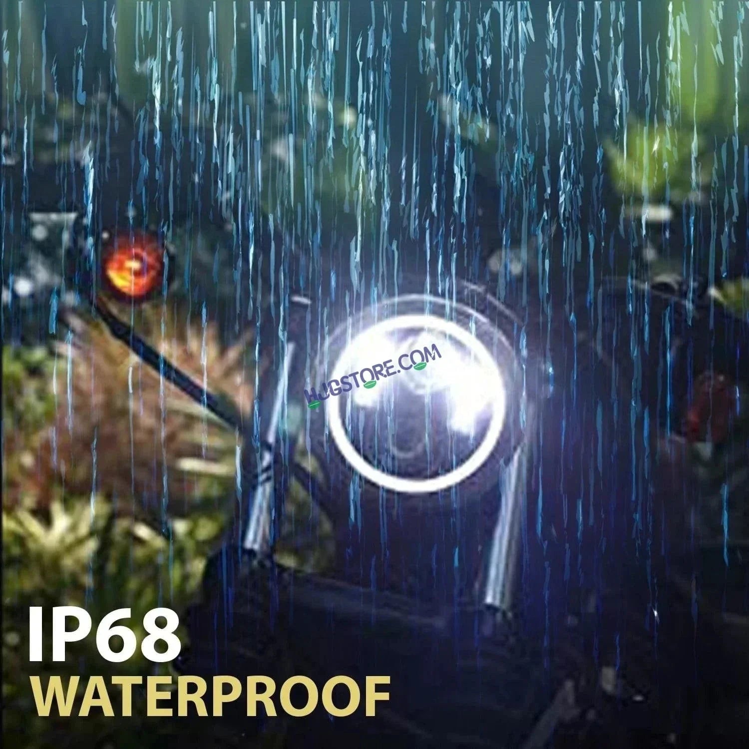 HJG Genuine Full Ring 7 Inch LED Headlight with Spotless and Bright DRL Fits in Royal Enfield (All Model) And Mahindra Thar (12V-80V DC 75W) - Biker.Store - www.biker.store