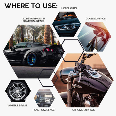 Vista Auto Wash Shampoo 500 ml - pH Balance Formula, For Car And Bike - Biker.Store - www.biker.store