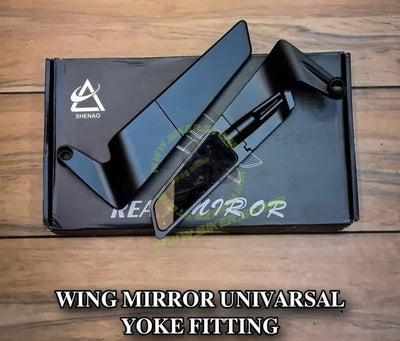 Stealth Yoke Slim Mirror - Wing Mirror - Universal - Biker.Store - www.biker.store