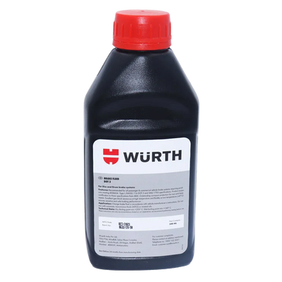Wurth Brake Fluid Dot 3 (500ml) - Biker.Store - www.biker.store