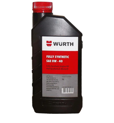 Wurth Fully Synthetic 0W-40 Engine Oil (1-4L) - Biker.Store - www.biker.store