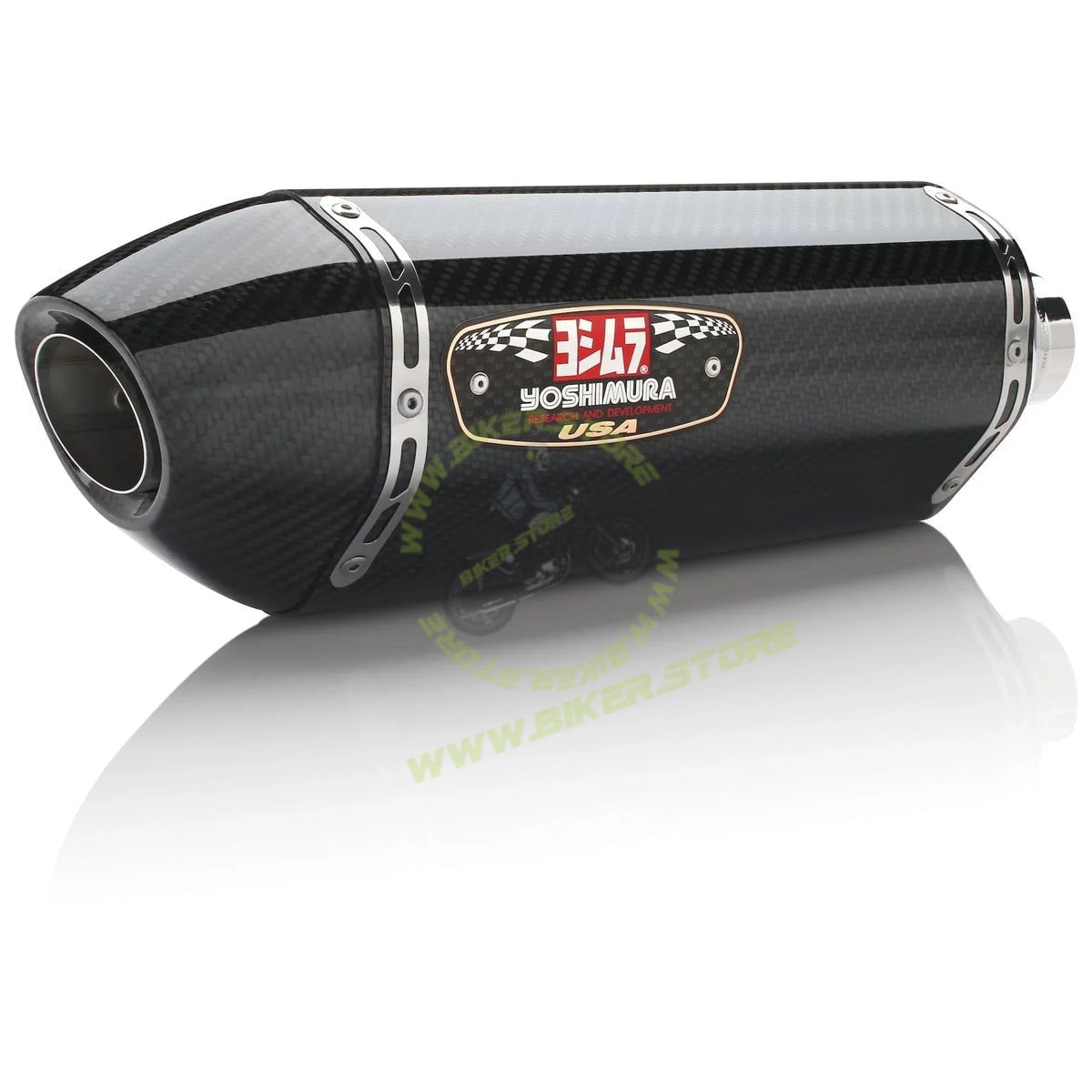 Yoshimura GP Force Replica 51mm Universal Motorcycle Exhaust Muffler Yoshimura TRC Escape Moto DB Killer for PCX125 NMAX155 FZ1N Z900 S1000RR CBR500R R6 - Biker.Store - www.biker.store