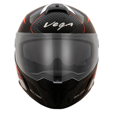 Vega Ryker D/V Bolder Black Orange Helmet - Biker.Store - www.biker.store