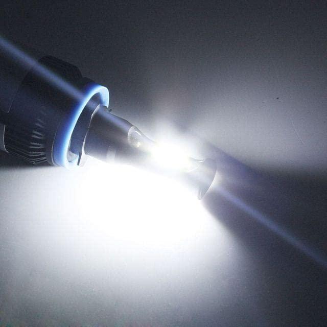ORIGINAL NIGHTEYE H8/H9/H11/H16 LED Headlight Bulb for Car and Bike White, 90W, 2 Bulbs - 9000 Lumens ULTRA BRIGHT, Type H8/H9/H11/H16 - Biker.Store - www.biker.store