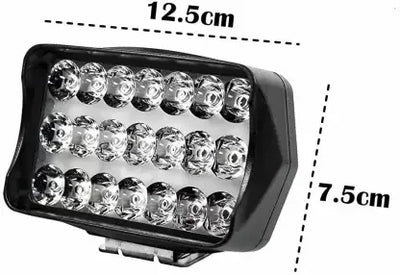 Shilan 21-LED L27 Fog Light Spot Light Waterproof (WHITE) .. Headlight, Fog Lamp Car, Van, Motorbike LED (12 V, 72 W) (Universal For Bike, Universal For Car, Pack of 1) - Biker.Store - www.biker.store