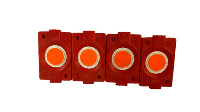 hjg Sunny Day RED IMPORTED Underglow PATCH LIGHTS (Front/Rear , Bike Body Lights) - PACK OF 4 - IP65 WATERPROOF DUSTPROOF SHOCKPROOF - Universal Decorative Light for all Motorbike, Car LED (12V, 1.5 W) (Universal For Bike, Universal For Car, Pack of 4) - Biker.Store - www.biker.store