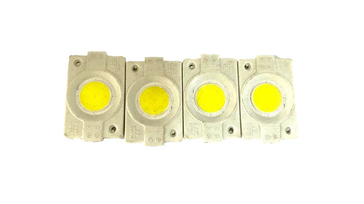 hjg Sunny Day WHITE IMPORTED Underglow PATCH LIGHTS (Front/Rear , Bike Body Lights) - PACK OF 4 - IP65 WATERPROOF DUSTPROOF SHOCKPROOF - Universal Decorative Light for all Motorbike, Car LED (12V, 1.5 W) (Universal For Bike, Universal For Car, Pack of 4) - Biker.Store - www.biker.store