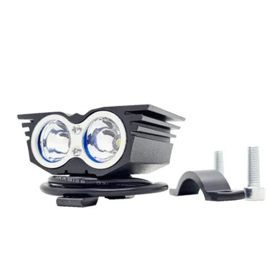 HJG 2 LED Owl Eye Waterproof CREE LED Fog Light with 3 Mode Function High Beam/Low Beam & Flashing for Bike/Motorcycle and Cars (20W, Black, 1 PC) - Biker.Store - www.biker.store