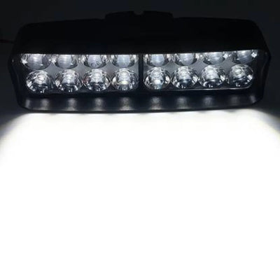 16 LED Fog Lights for Bikes and Cars High Power, Heavy clamp and Strong ABS Plastic. (16 led Pair with Switch) - Biker.Store - www.biker.store