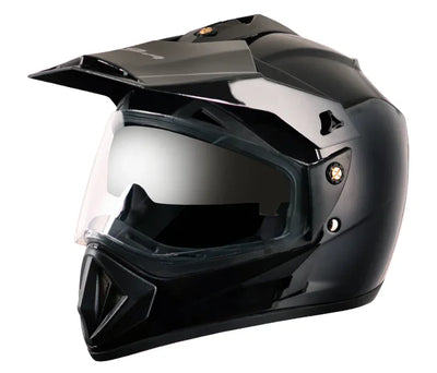 Vega Off Road D/V Black Helmet - Biker.Store - www.biker.store