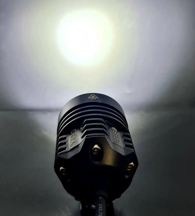 HJG 6 LED Projector Foglight Flood Lamp L6X 60W Cree 6 Led Auxiliary LAMP Flood Light Fog LAMP (12-80V DC) - Biker.Store - www.biker.store