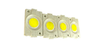 hjg Sunny Day WHITE IMPORTED Underglow PATCH LIGHTS (Front/Rear , Bike Body Lights) - PACK OF 4 - IP65 WATERPROOF DUSTPROOF SHOCKPROOF - Universal Decorative Light for all Motorbike, Car LED (12V, 1.5 W) (Universal For Bike, Universal For Car, Pack of 4) - Biker.Store - www.biker.store