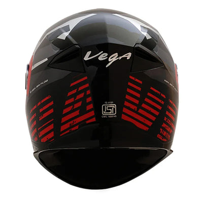 Vega Ryker D/V Camo Black Red Helmet - Biker.Store - www.biker.store