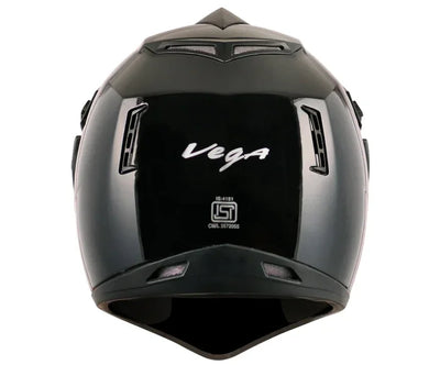Vega Off Road D/V Black Helmet - Biker.Store - www.biker.store