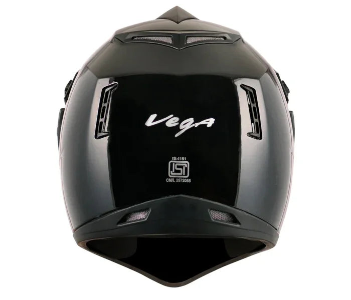 Vega Off Road D/V Black Helmet - Biker.Store - www.biker.store
