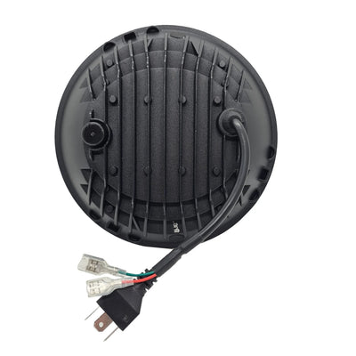 7 Inch Diamond Cut Round Led Headlight Fits in Royal Enfield all model and Mahindra Thar - Biker.Store - www.biker.store